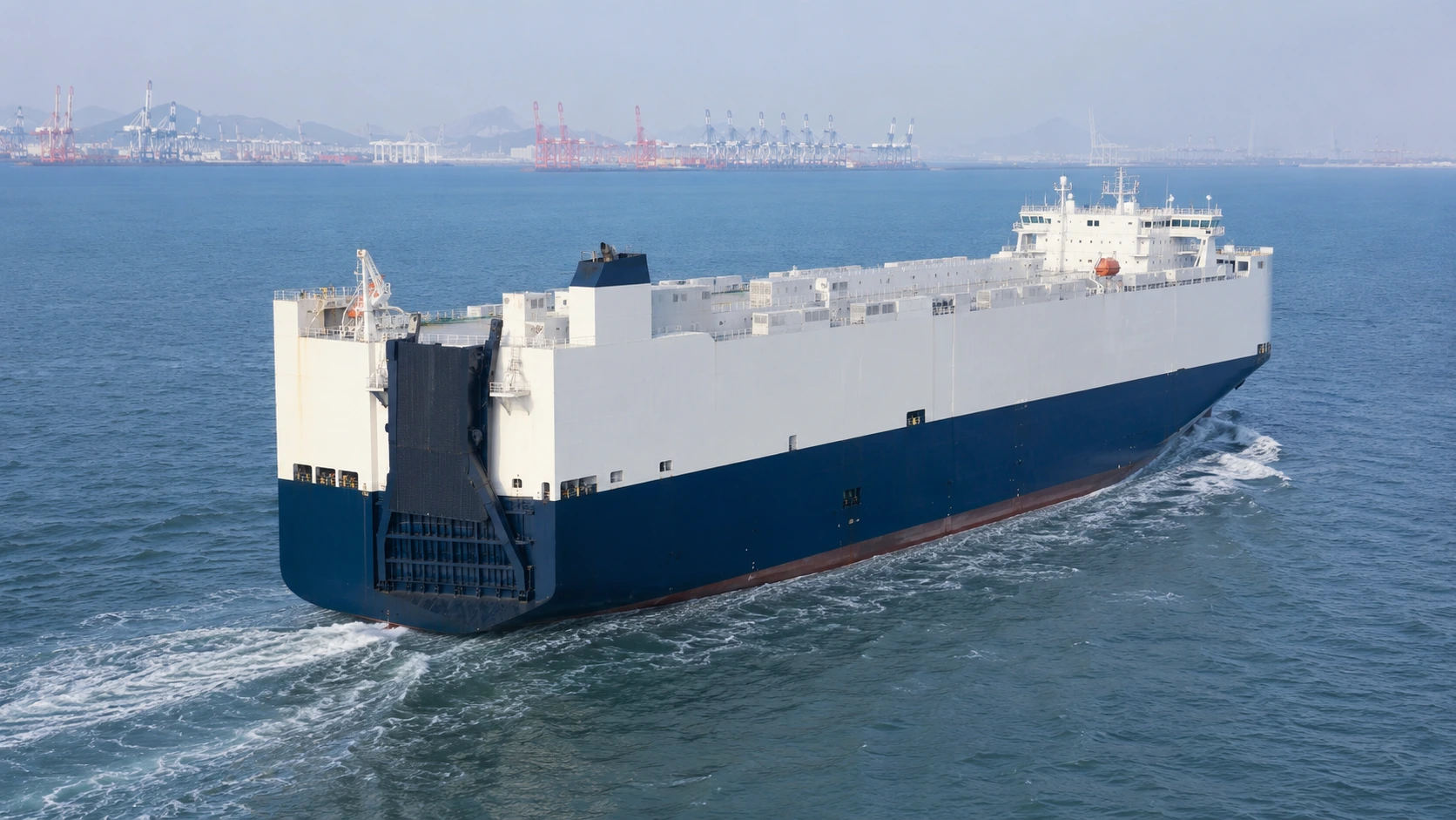 Modern PCTC underway as China vehicle exports tighten car-carrier capacity