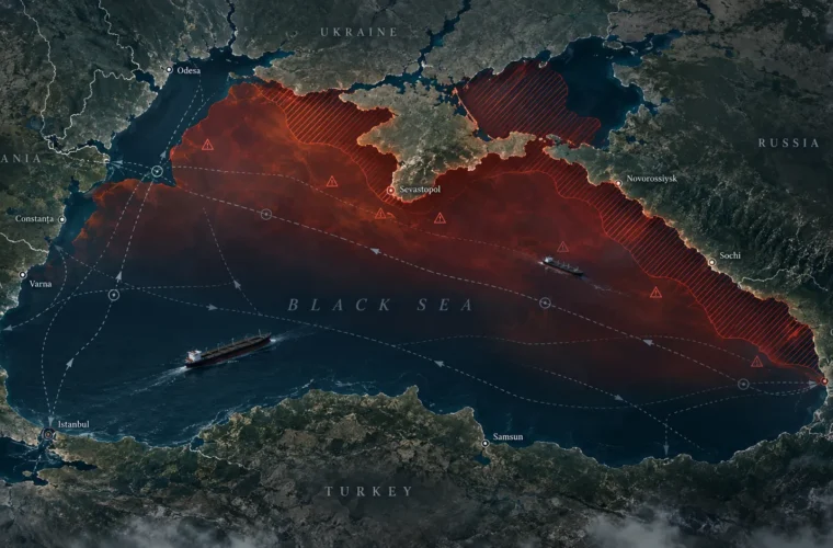 Black Sea High Risk Zone Expanded as Shipping Attacks Surge