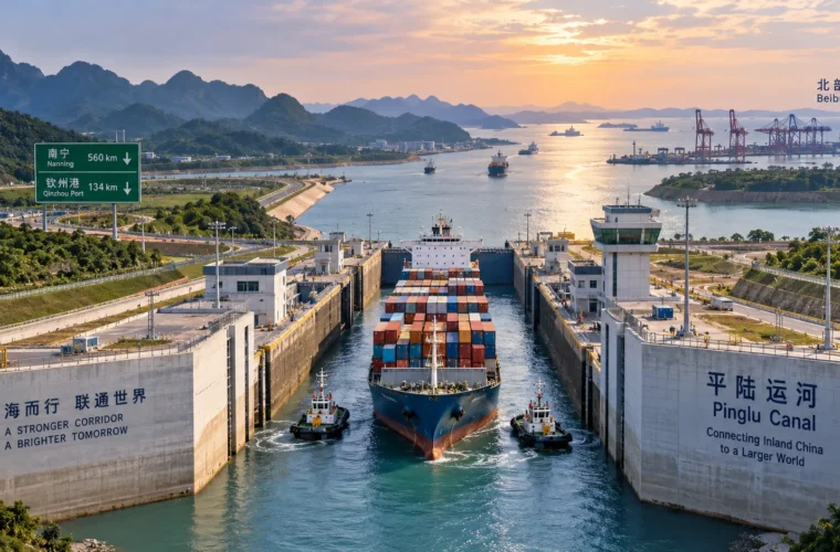 Pinglu Canal Opens: How China’s New 134 km Shipping Route Could Reshape ASEAN Trade