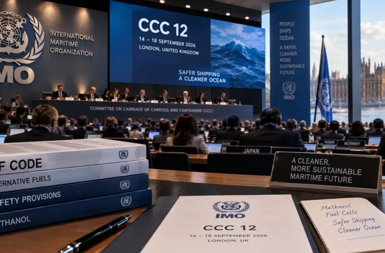 IMO CCC 12: Methanol Shipping Rules Move Toward Mandatory IGF Code Standards