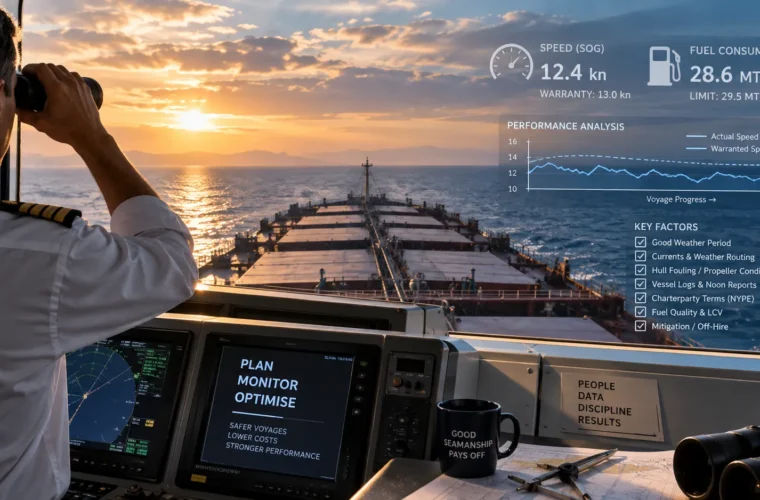Speed and Consumption Claims in Shipping: NYPE, Good Weather & Calculations