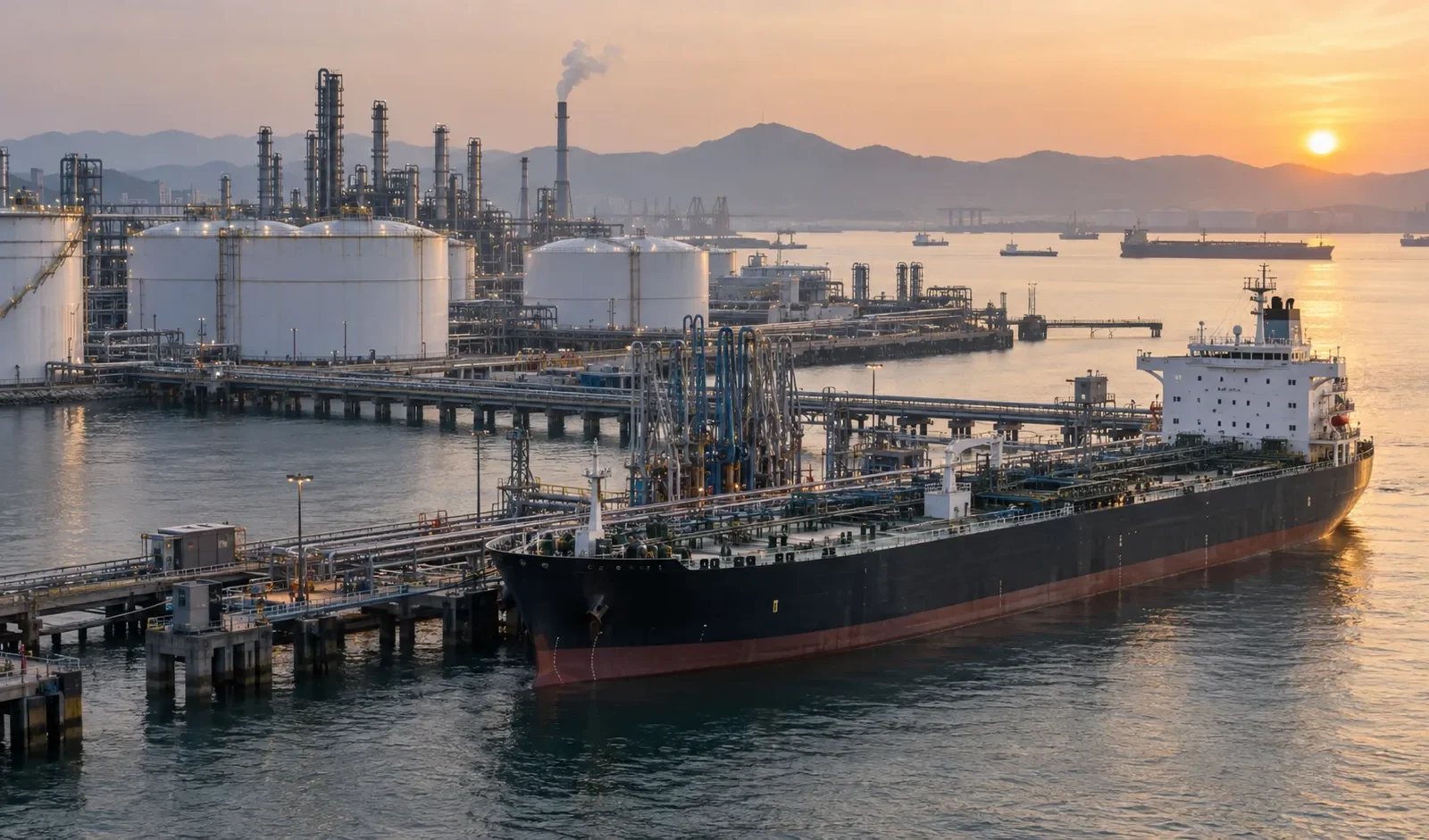 China fuel exports rise 13% as jet fuel and diesel shipments increase from a Chinese refinery terminal