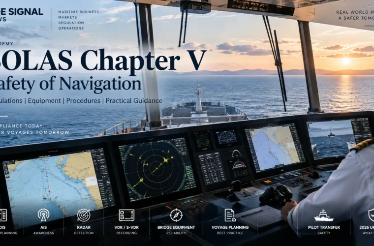 SOLAS Chapter V Explained: Safety of Navigation, ECDIS, AIS, VDR and Bridge Requirements