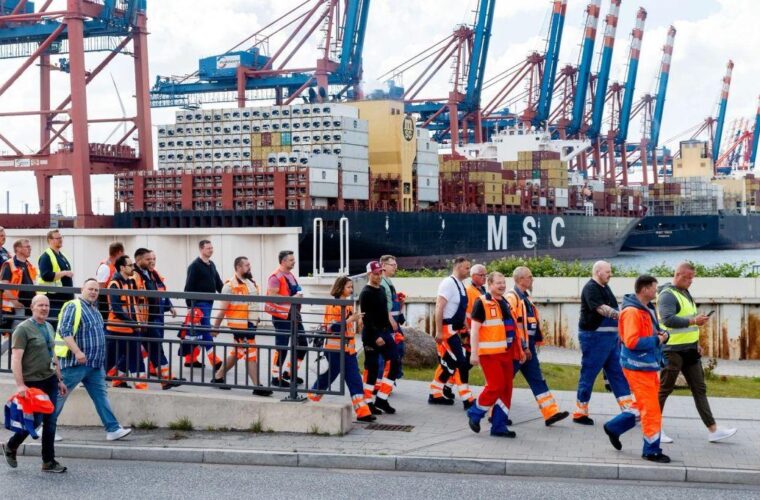 German Port Strike 2026: 11,000 Workers Vote on Indefinite Action